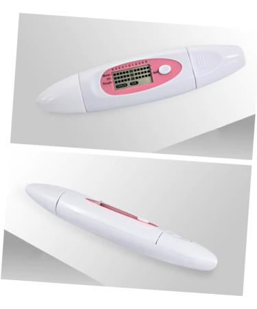 Uonlytech 2pcs 3 1 Skin Type Tester Digital Skin Detector Facial Moisture Oil Tester Sensor Monitor Triple 13.5X2 CMx2pcs Pink+whitex2pcs - Buy Online on GoSupps.com