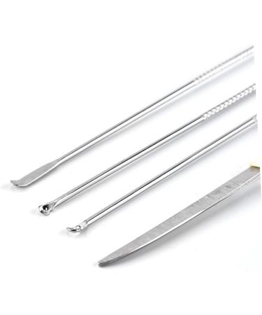 Stainless Steel Ear Tool Set - Ear Scoop & Spoon Kit | Silver Earmuffs - Buy Online on GoSupps.com