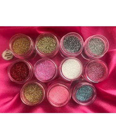 Multicolor Disco Cake Set - 5g Each (11 Colors) for Cake Decorating - Oh! Sweet Art - Buy Online on GoSupps.com