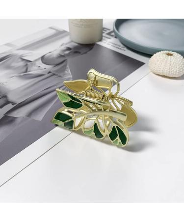 Eddie Munson Butterfly Flower Leaf Hair Claw Clips Set - 3 PCS Metal Hairpin Claw Clips for Women and Girls - Hair Accessories for All Hair Types - Buy Online on GoSupps.com