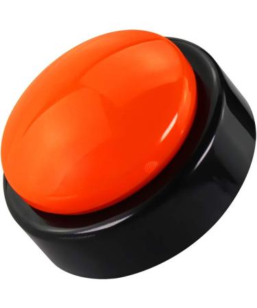 Big Button Timer - Speech Cup for Seniors & Visually Impaired | Orange/Black - Perfect for Children & Students | Shop Internationally - Buy Online on GoSupps.com