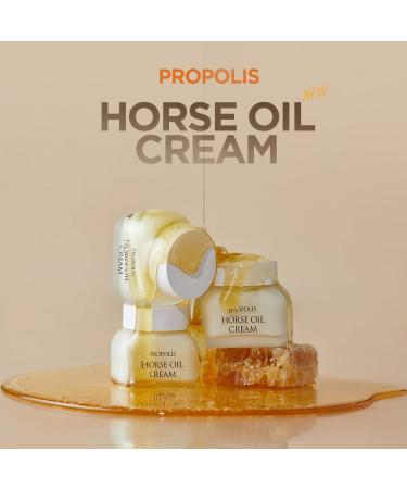 CHARMZONE Propolis Horse Oil Cream 50ml / 1.69 fl oz Intense Moisture & Firming for Dry Sensitive Skin Korean Face Cream with Royal Jelly - Buy Online on GoSupps.com