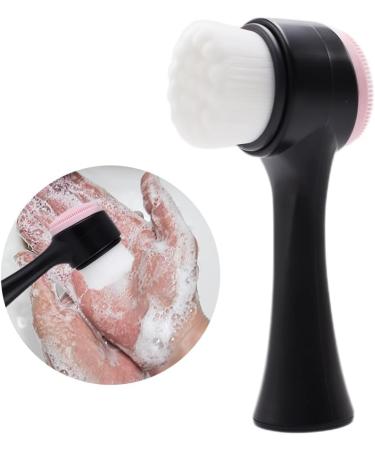 Face Scrubber Manual Face Brush Silicone Face Scrubber 2 in 1 Face Cleansing Brush for Deep Cleaning Exfoliating - Buy Online on GoSupps.com
