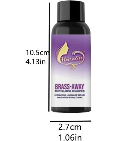 Violet Bleached Shampoo Made Gray After Dyeing Eliminates Brassy Prevents and Reduces Hair Loss and Supports Hair Growth 130ml - Buy Online on GoSupps.com