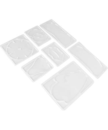 Pissente Face Mask Reusable DIY Face Mask Tool for Hand Chest and Lip Masks ABS Material Transparent Color Standard - Buy Online on GoSupps.com