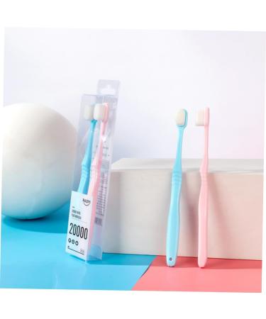 Ultechnovo 4-Piece Bristle Toothbrush Bag Set | Travel Sensitive Teeth Protection & Nylon Storage Solution for Women - Buy Online on GoSupps.com