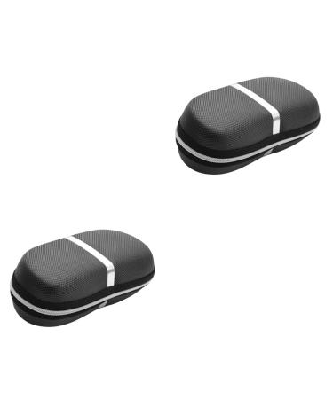 INOOMP 4pcs Sunglasses Case Connect Manual As Picturex2pcs mediumx2pcs