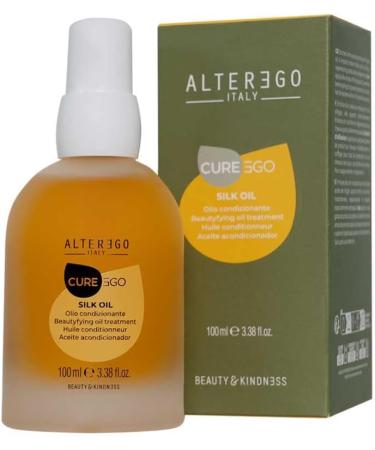 Alter Ego CurEgo Silk Blend Oil 100ml - Frizzy Hair Oil with High Gloss HAIR_STYLING_AGENT - Buy Online on GoSupps.com