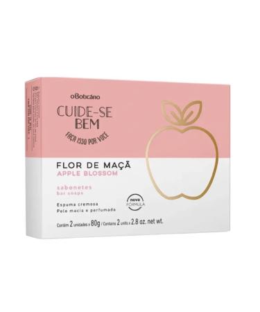 O Botic rio Flor de Ma Duo Bar Soap 2 units of 80 g each