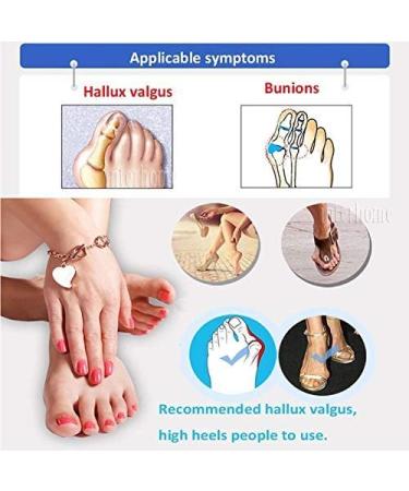 Bunion Corrector & Orthopedic Big Toe Splint - Pain Relief for Hallux Valgus | 1 Pair Bunion Protector for Day & Night Use - Buy Online on GoSupps.com