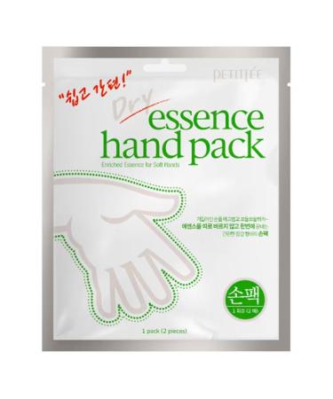 Petitf e - Dry essence hand pack - New manicure beauty trend 2016 - Dry hand mask with aloe vera - hand massage - glove mask