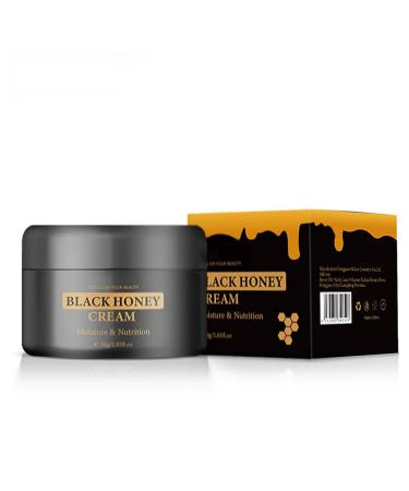 Grospe Black Honey Face Moisturizer Cream Anti-Aging Cream with Squalane Facial Moisturizer for Women Deep Hydrating Face Cream for Dry Skin Dark Spots & Wrinkles Barrier Repair & Firming 1.05 Fl Oz
