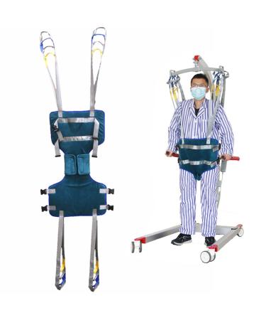 Standing Walking Aids Divided Leg Sling Medical Gait Belt Full Body Patient Lift Sling Lift Equipment Patient Walking Sling Transfer Belt Supports Leg Trainers Exercise 230kg M