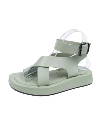 CrEev Women's Summer Sandals Fashion Platform Shoes Fashion Sandals Non-Slip (Size: 6code) B 7code