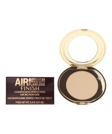 Charlotte Tilbury Mini Airbrush Flawless Finish | 3.4g | Medium Medium 3.40 g (Pack of 1)