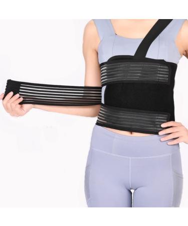 Beavorty Women's Fracture Fixation Chest Brace - Elastic Shoulder Strap Rib Binder for Broken Ribs - Buy Online on GoSupps.com