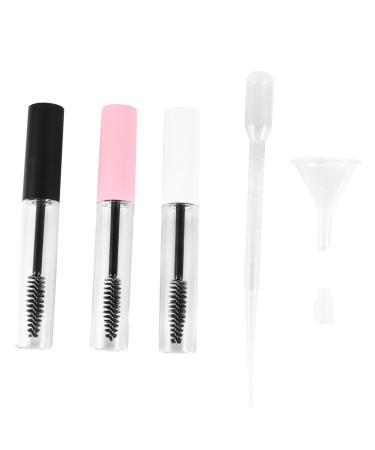 Mikinona 32pcs Mascara Empty Tube Empty Eyelash Tube Refillable Tubes Mascara Wand Tube Lash Mascara Plastic
