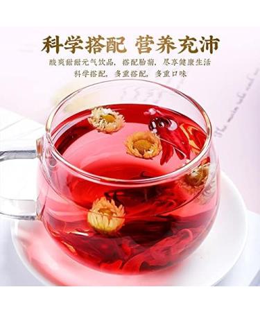 Roselle tea 3.52oz Yunnan whole flower roselle tea natural red dried flower fruit tea 100g - Buy Online on GoSupps.com