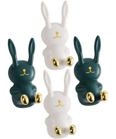 Alipis 16 StK Sticky Hooks - Versatile Bathroom Shaver Holder & Toothbrush Hooks Wall Connector Cable Organizers - White - Buy Online on GoSupps.com