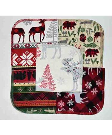 1 Ply Winter Lodging Set Napkins 12x12 inches 5 Pack - Little Wipes (R) Flannel - Buy Online on GoSupps.com