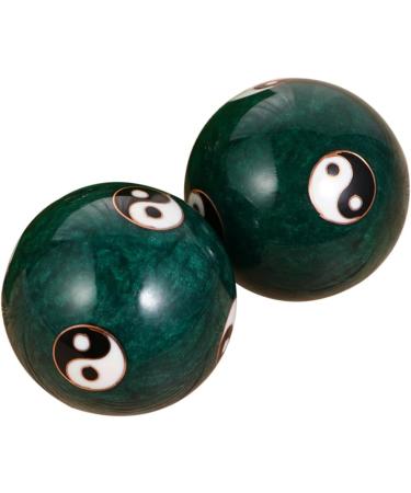 Frcolor Baoding Balls - 2 Pairs Gemstone Hand Massage Balls for Fitness & Relaxation | International Shipping - Buy Online on GoSupps.com