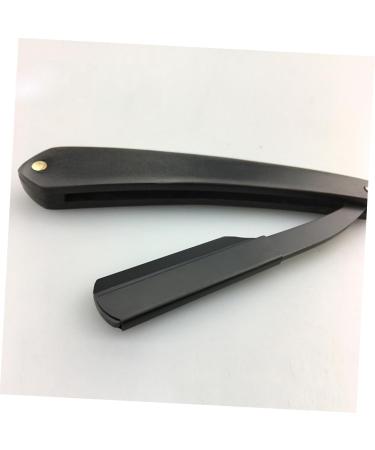 Doitool Razor with Wooden Handle - Safe Metal Shaving Razor for Men | Barber Steel Manual Eyebrow Knife - Buy Online on GoSupps.com