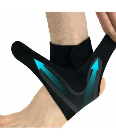 Generic Restore Plantar Fasciitis Foot Wraps | Ankle Support Bandage for Comfort | Flexible Blue Wraps (1 Pair Size S) - Buy Online on GoSupps.com