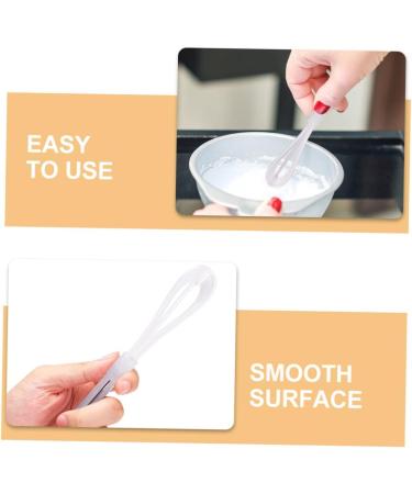 Homoyoyo Fouet Teinture Capillaire M langeur Plastique Taille Moyenne Multi-usage Professionnel Salon de Coiffure Agitateurs de Colorants Blancs - Buy Online on GoSupps.com