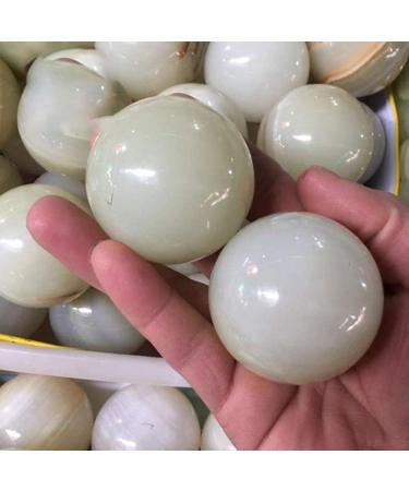 Buy Healifty 2 Pieces Chinese Jade Baoding Balls - Smooth Fitness & Hand Massage Balls for Health & Exercise | Ideal for Seniors - Buy Online on GoSupps.com