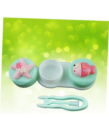 Buy Solustre Portable Cartoon Contact Lens Container - Stylish & Practical Lens Storage Case for Travel - Buy Online on GoSupps.com