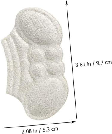 FOMIYES Loose Shoe Pads 20 Pairs Half Size Cushions for Heeled Boots | Black Insert Protectors for Women s Shoes | Comfort & Grip for Leather and Carpet - Buy Online on GoSupps.com