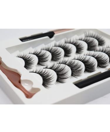 Magnetic False Eyelashes Set - Effortless Application and Natural Look | [Brand Name] - Buy Online on GoSupps.com