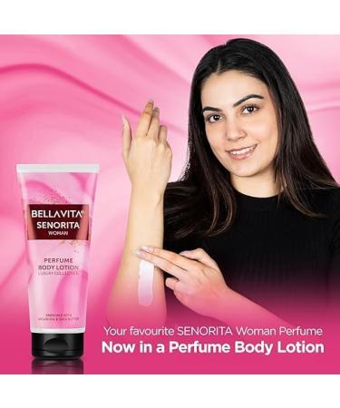 Be_lla V_ita Luxury Senorita Perfume Body Lotion - Nourishing Hydration with Argan Oil & Shea Butter | 200ml - Buy Online on GoSupps.com