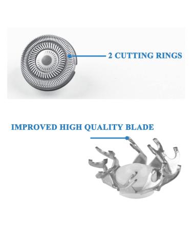 4-Pack Electric Razor Replacement Blades - Shaver Replacement Head Set - Buy Online on GoSupps.com