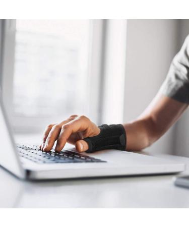 Thumb Support Brace with Removable Splint - Adjustable Finger Protector for Arthritis & Carpal Tunnel Relief - Universal Left/Right Hand Stabilizer - Buy Online on GoSupps.com