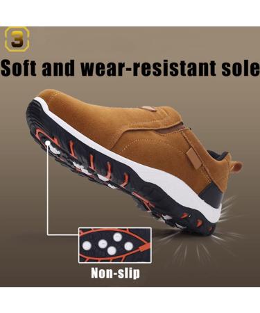 Men's Orthopedic Shoes for Outdoor Activities - Good Arch Support, Breathable, Light, Non-Slip - Size 11.5 Green - Buy Online on GoSupps.com