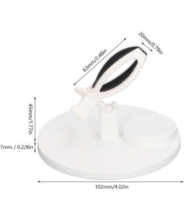 Grip and Tip Nail Polish Bottle Holder Fingernail Polish Bottle Holder Anti Spill Nail Polish Holder Stand with Adjustable Angle Design Nail Polish Accessories for Manicures White - Buy Online on GoSupps.com