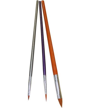 Buy Eulenspiegel 955512 Professional Brush Set - Round Brush Size 3 & Cat's Tongue Brush Sizes 2 & 8 for Art & Craft | International Shipping - Buy Online on GoSupps.com