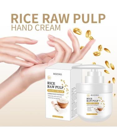 100g Rice Hand Cream Moisturizing Nourishing Hand Exfoliating Hand Care Raw Rice Pulp Hand Lotion Bridesmaid Gift Moisturizer for Women - Buy Online on GoSupps.com