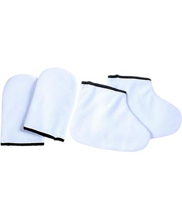 Gants en paraffine r utilisables pour soins des mains et des pieds - Pour la maison la p dicure le spa la routine quotidienne les soins de beaut le toilettage personnel la relaxation - Pour - Buy Online on GoSupps.com