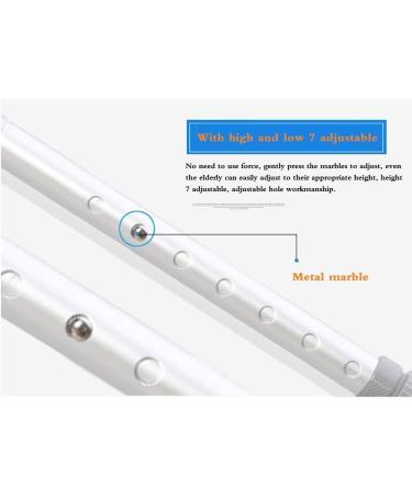 Crutches Forearm Crutches Designed for Disabled People Walker Comfortable Safe Crutch Lightweight Aluminum Alloy - Adjustable Height Lightweight Walking Aid (Grey 1 Pair) Bathing in Sunlight - Buy Online on GoSupps.com