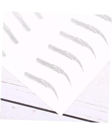 Ipetboom 6 Sheets Pairs Eyebrow Makeup Supplies Artificial Eyebrow Patch Eyebrow Stickers 6d Makeup Tools - Buy Online on GoSupps.com