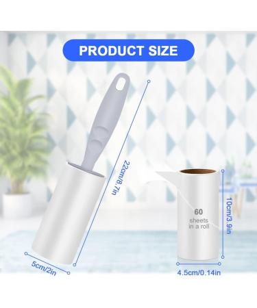 Flintronic Extra Sticky Lint Roller (7PC) - Best for Animal Hair Dust & Lint Removal on Carpets & Clothing - Buy Online on GoSupps.com