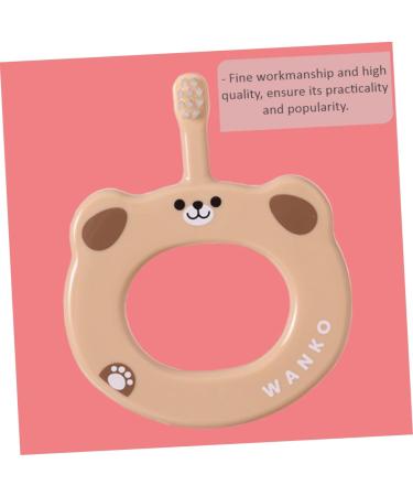 Collbath 2-Stick Toothbrush for Newborns - Soft Bristles & Tongue Cleaner | Eco-Friendly Anti-Drop Baby Toothbrush - Buy Online on GoSupps.com