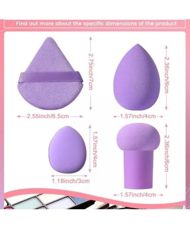 Soft And Elastic Color Cosmetics Egg Vibrant Make Up Sponge Achieve Seamless Makeup Looks Effortlessly(Black) - Buy Online on GoSupps.com