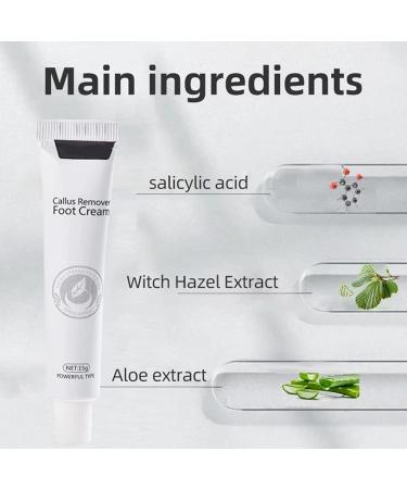 2 x Foot Care Cream Moisturizing and Peeling Heels and Elbows for Dry and Cracked Heels Treatment for Dry Feet and Repair - Buy Online on GoSupps.com