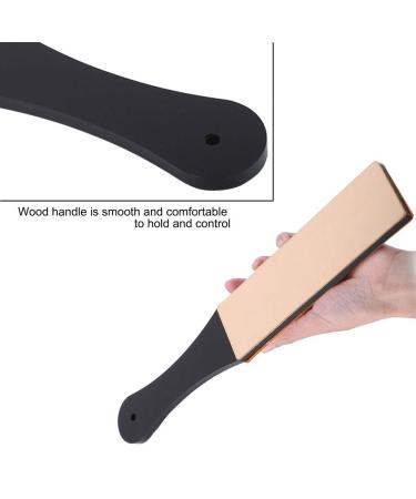 Razor Strop Belt - Double Size PU Leather Manual Shaving Sharpener for Straight Razors | International Shipping Available - Buy Online on GoSupps.com