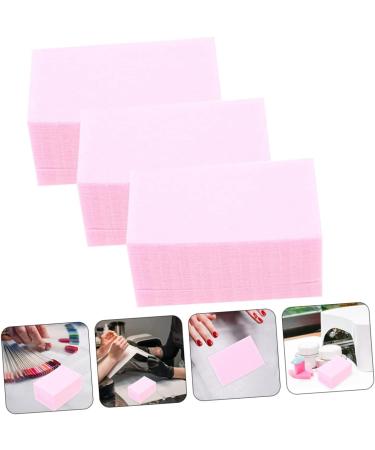 DRESSOOS 3 Nail Remover Cotton Nail Cleansing Pad Nail Wipes Nail Remover Tool Clean Wipes Eyelash Glue Cleaner Eyelash Glue Wipes Natural Cotton Fiber Pink Makeup Remover Wipes Manicure - Buy Online on GoSupps.com