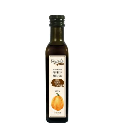 Pumpkin Seed Oil 250ml - Cold Pressed & Toasted Cooking Oil