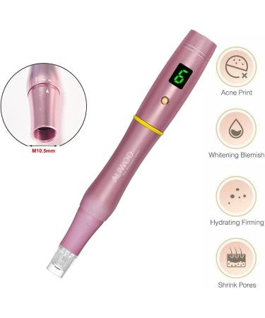 ALIWOD Microneedling Pen Kit Auto Electric Anti-Aging Skin Therapy Device Pen Wireless Skin Care Tools with 36Pins 12Pins Nano Needle Cartridges L690 - Buy Online on GoSupps.com